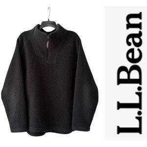 L.L. Bean Polartec Fleece 1/2 Zip Pullover